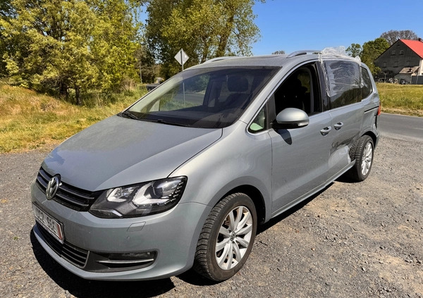 Volkswagen Sharan cena 49900 przebieg: 159979, rok produkcji 2015 z Pleszew małe 232